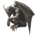 Gothic Gargoyle Engraving Vinyl Car Decal Sticker – Waterproof & UV-Resistant 8"