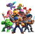 Brawl Stars Heroes V2 Vinyl Car Decal Sticker – Waterproof & UV-Resistant 8"