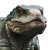 Sci-Fi Reptile Vinyl Car Decal Sticker – Waterproof & UV-Resistant 8"
