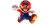 Mario Vs Bowser V14 Vinyl Car Decal Sticker – Waterproof & UV-Resistant 8"
