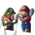 Mario And Luigi V3 Vinyl Car Decal Sticker – Waterproof & UV-Resistant 8"