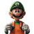 Cartoon Luigi Mugshot Vinyl Car Decal Sticker – Waterproof & UV-Resistant 8"
