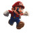 Super Mario Running Vinyl Car Decal Sticker – Waterproof & UV-Resistant 8"