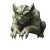 Stone Gargoyle Vinyl Car Decal Sticker – Waterproof & UV-Resistant 8"