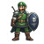 Luigi Paladin Vinyl Car Decal Sticker – Waterproof & UV-Resistant 8"