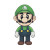 Minimalist Chibi Luigi Vinyl Car Decal Sticker – Waterproof & UV-Resistant 8"