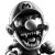 Sharp-Toothed Mario Vinyl Car Decal Sticker – Waterproof & UV-Resistant 8"