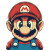 Mario Bros Graphic Vinyl Car Decal Sticker – Waterproof & UV-Resistant 8"