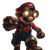 Steampunk Mario V2 Vinyl Car Decal Sticker – Waterproof & UV-Resistant 8"