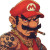 Angry Thug Mario Vinyl Car Decal Sticker – Waterproof & UV-Resistant 8"