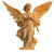Vintage Angel Statue V2 Vinyl Car Decal Sticker – Waterproof & UV-Resistant 8"