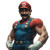 Heroic Mario Vinyl Car Decal Sticker – Waterproof & UV-Resistant 8"