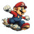 Pixel Mario T-Shirt Vinyl Car Decal Sticker – Waterproof & UV-Resistant 8"