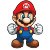 Mario Logo Vinyl Car Decal Sticker – Waterproof & UV-Resistant 8"