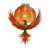 Phoenix Flame Totem Vinyl Car Decal Sticker – Waterproof & UV-Resistant 8"