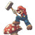 Mario Hits Mushroom Vinyl Car Decal Sticker – Waterproof & UV-Resistant 8"