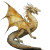 Golden Dragon Art Vinyl Car Decal Sticker – Waterproof & UV-Resistant 8"