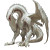 Eldritch Mutant Wyvern Vinyl Car Decal Sticker – Waterproof & UV-Resistant 8"
