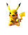 Dynamic Pikachu Art Vinyl Car Decal Sticker – Waterproof & UV-Resistant 8"