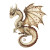 Nordic Mystical Dragon Vinyl Car Decal Sticker – Waterproof & UV-Resistant 8"