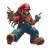 Reggae Mario Vinyl Car Decal Sticker – Waterproof & UV-Resistant 8"