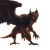 Demonic Griffin Creature Vinyl Car Decal Sticker – Waterproof & UV-Resistant 8"