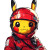 Revenant Pikachu Avatar Vinyl Car Decal Sticker – Waterproof & UV-Resistant 8"