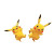Cute Pikachu Poses V2 Vinyl Car Decal Sticker – Waterproof & UV-Resistant 8"