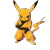 Pikachu Bruce Lee Vinyl Car Decal Sticker – Waterproof & UV-Resistant 8"