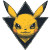 Pikachu Head Logo Vinyl Car Decal Sticker – Waterproof & UV-Resistant 8"