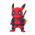 Pikachu Deadpool Costume Vinyl Car Decal Sticker – Waterproof & UV-Resistant 8"
