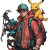 Pokemon Hunter Vinyl Car Decal Sticker – Waterproof & UV-Resistant 8"