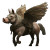 Pegasus Pig Vinyl Car Decal Sticker – Waterproof & UV-Resistant 8"