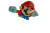 Colorful Mario Phone Vinyl Car Decal Sticker – Waterproof & UV-Resistant 8"