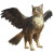 Cat-Eagle Hybrid Vinyl Car Decal Sticker – Waterproof & UV-Resistant 8"