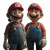 Mario Vs Plumber Vinyl Car Decal Sticker – Waterproof & UV-Resistant 8"