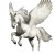 Winged White Horse Vinyl Car Decal Sticker – Waterproof & UV-Resistant 8"