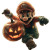 Pumpkin Luigi Vinyl Car Decal Sticker – Waterproof & UV-Resistant 8"