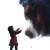 Krampus Stealing Kids Vinyl Car Decal Sticker – Waterproof & UV-Resistant 8"