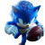 Sonic Football Vinyl Car Decal Sticker – Waterproof & UV-Resistant 8"