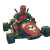 Deadpool Mario Kart Vinyl Car Decal Sticker – Waterproof & UV-Resistant 8"