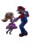 Mario And Daisy Vinyl Car Decal Sticker – Waterproof & UV-Resistant 8"