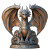 Metal Dragon Statue Vinyl Car Decal Sticker – Waterproof & UV-Resistant 8"
