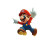 Mario Collecting Coins Vinyl Car Decal Sticker – Waterproof & UV-Resistant 8"