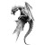 Dragon On Wall Vinyl Car Decal Sticker – Waterproof & UV-Resistant 8"