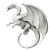 Dragon Back View V2 Vinyl Car Decal Sticker – Waterproof & UV-Resistant 8"