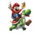 Mario On Yoshi V3 Vinyl Car Decal Sticker – Waterproof & UV-Resistant 8"