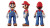 3D Mario Design Vinyl Car Decal Sticker – Waterproof & UV-Resistant 8"