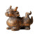 Copper Qilin Statue Vinyl Car Decal Sticker – Waterproof & UV-Resistant 8"