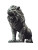 Gothic Lion Sculpture Vinyl Car Decal Sticker – Waterproof & UV-Resistant 8"
